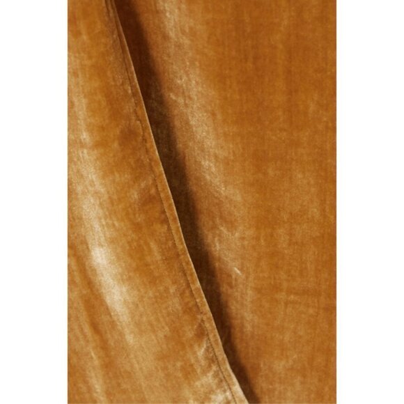 💕REFORMATION💕 Emira Velvet Dress ~ Gold 2 NWT - Picture 9 of 16